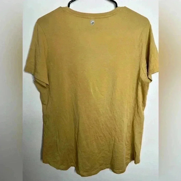 Kuhl Arabella Scoop Short Sleeve Tee Size Medium 100% organic - Picture 5 of 7